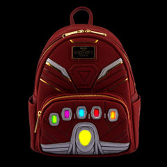 LOUNGEFLY x Marvel Infinity Saga Gauntlet Cosplay Light Up Mini Backpack EXCLUSIVE - Limited quantities