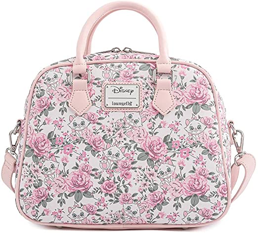 LOUNGEFLY Disney Aristocats Marie Floral Crossbody Bag