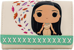 POP! LOUNGEFLY Disney Pocahontas Trifold Wallet