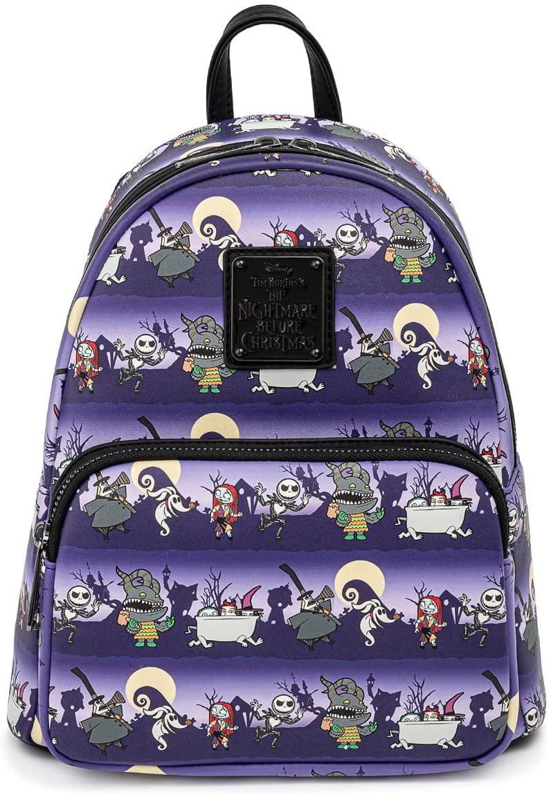 Loungefly Disney Nightmare Before Christmas Double Strap Shoulder Bag