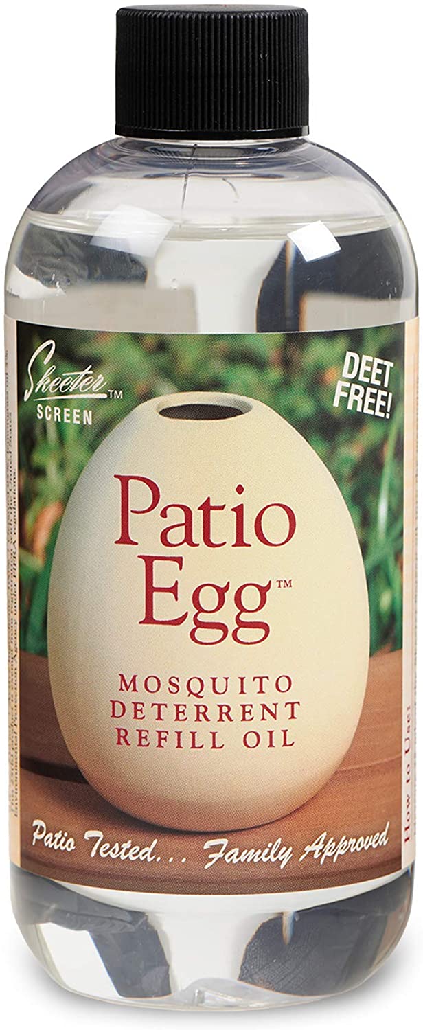 Scent Shop 90602 Skeeter Screen Patio Egg Mosquito Deterrent Refill Oil, 8 Ounces, 1
