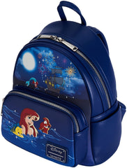 LOUNGEFLY Disney The Little Mermaid Ariel Women's Double Strap Shoulder Bag Purse