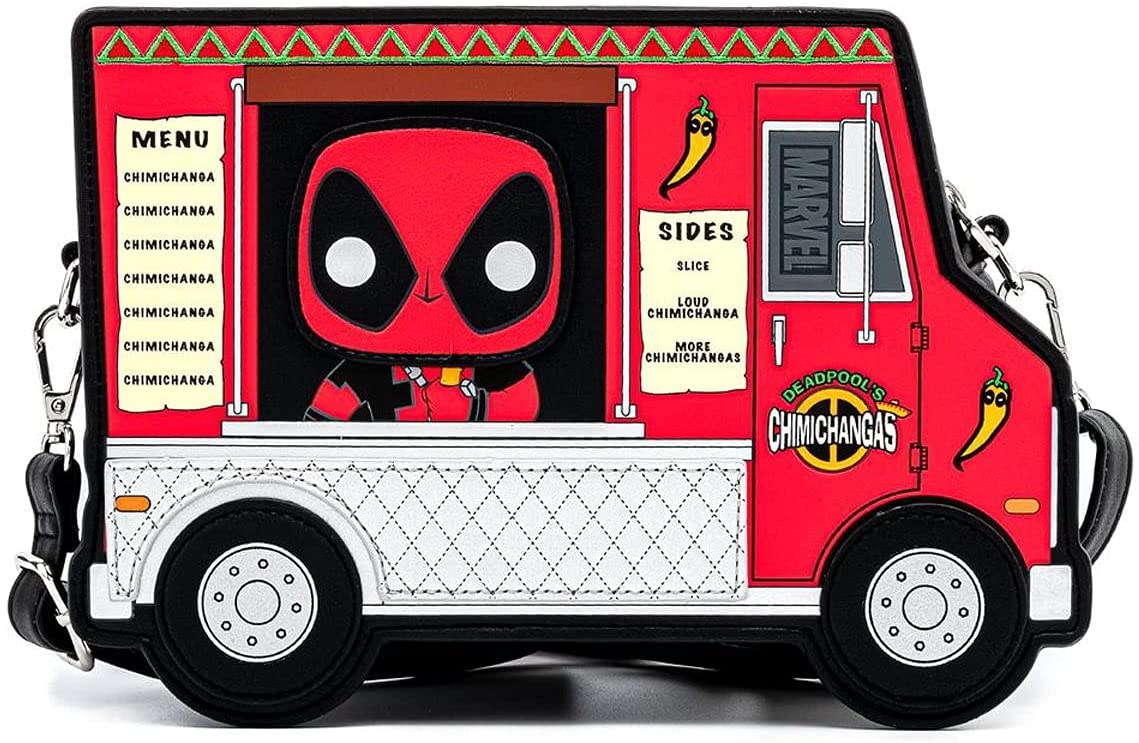 Loungefly Deadpool 30Th Anniversary Chimichangas Food Crossbody Bag