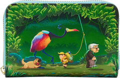 LOUNGEFLY Up Moment Jungle Stroll Zip Around Wallet