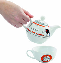 Star Wars BB-8 Ceramic Teapot and Cup Set 12 Ounce Pot, 6 Ounce Mug