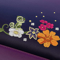 Loungefly Disney Tangled Floating Lights Hardware Vegan Crossbody Bag