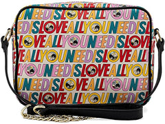 Loungefly The Beatles All You Need is Love Crossbody Bag