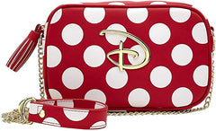 Loungefly Disney Mickey and Minnie Mouse Inspired Crossbody Bag