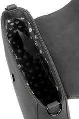 Loungefly Minnie Mouse Sequin Bow , Grey, 11.5" x 8.5" x Crossbody Bag
