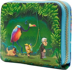 LOUNGEFLY Up Moment Jungle Stroll Zip Around Wallet