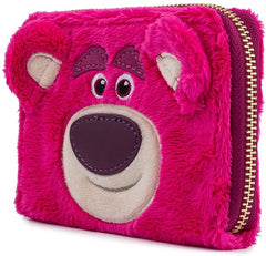 Loungefly Pixar Toy Story Lotso Plush , Pink Zip Around Wallet