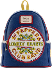 LOUNGEFLY The Beatles SGT Peppers Womens Double Strap Shoulder Bag Purse