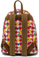 Loungefly Pokemon Pikachu Picnic Basket Double Strap Shoulder Bag