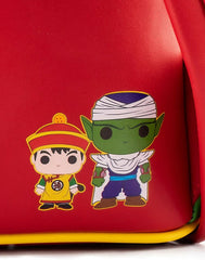 LOUNGEFLY POP Dragon Ball Z Gohan Piccolo Womens Double Strap Shoulder Bag Purse