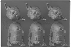 Underground Toys Yoda & R2 Star Wars Home Kitchen Ice Cube Tray