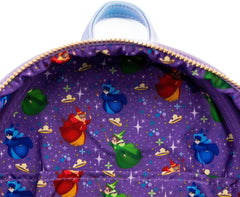 LOUNGEFLY Disney Princess Castle Series Sleeping Beauty Womens Mini Backpack