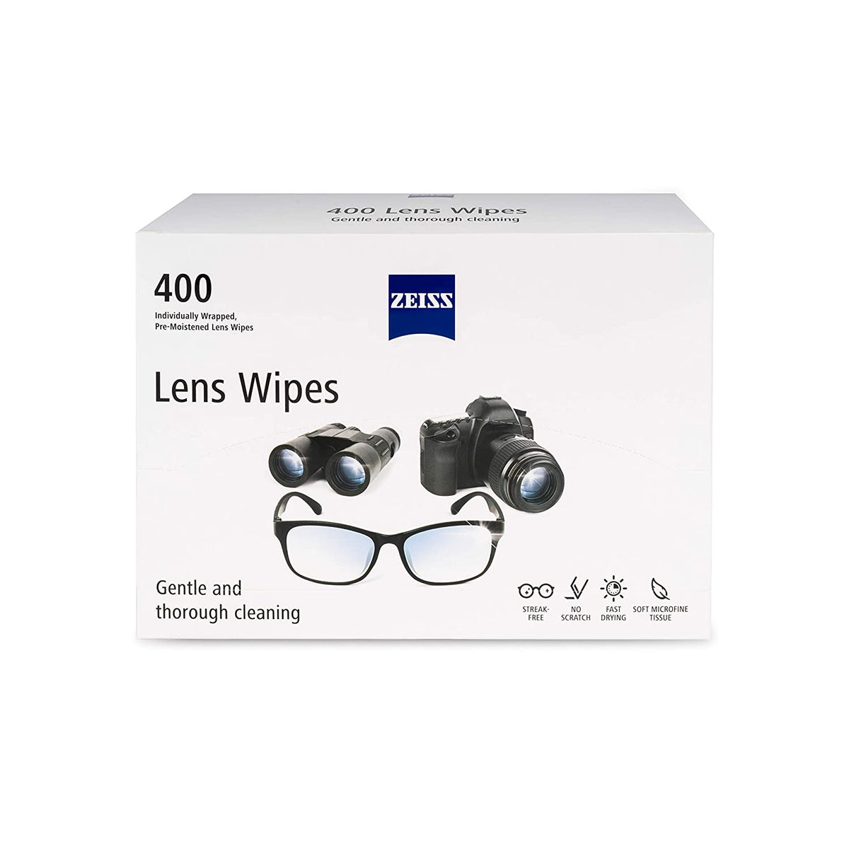 ZEISS Lens Wipes Pre-Moistened Eyeglass Cleaning Wipes
