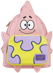 LOUNGEFLY SpongeBob Patrick Faux Leather Mini Backpack Standard