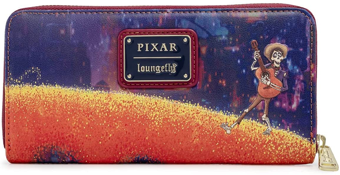 Loungefly Disney Coco Marigold Bridge Zip Around Wallet
