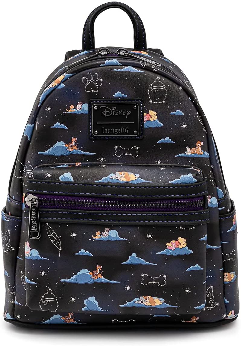 Loungefly Disney Classic Characters Clouds Double Strap Shoulder Bag