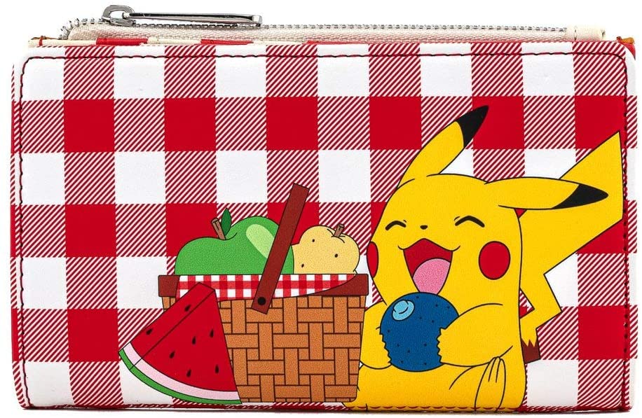 Loungefly Pokemon Pikachu Picnic Basket Vegan Leather Wallet