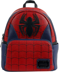 LOUNGEFLY Marvel SpiderMan Classic Cosplay Womens Double Strap Shoulder Bag Purse