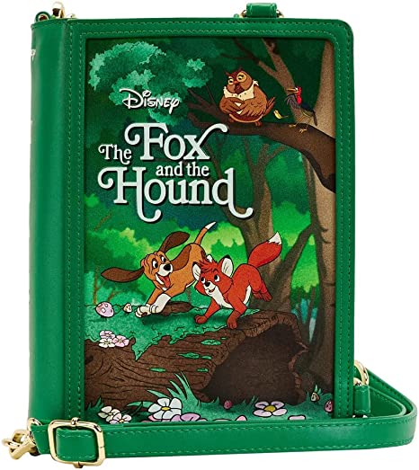 LOUNGEFLY Disney Fox and the Hound Convertible Crossbody Bag