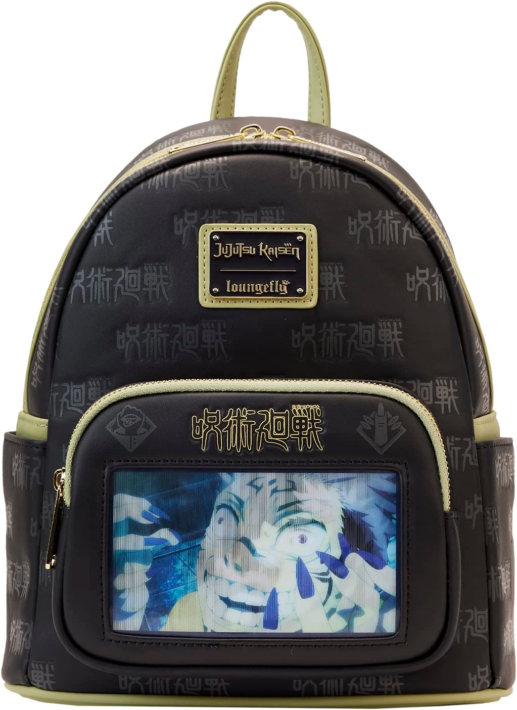 LOUNGEFLY Jujutsu Kaisen Becoming Sakuna Double Strap Shoulder Bag