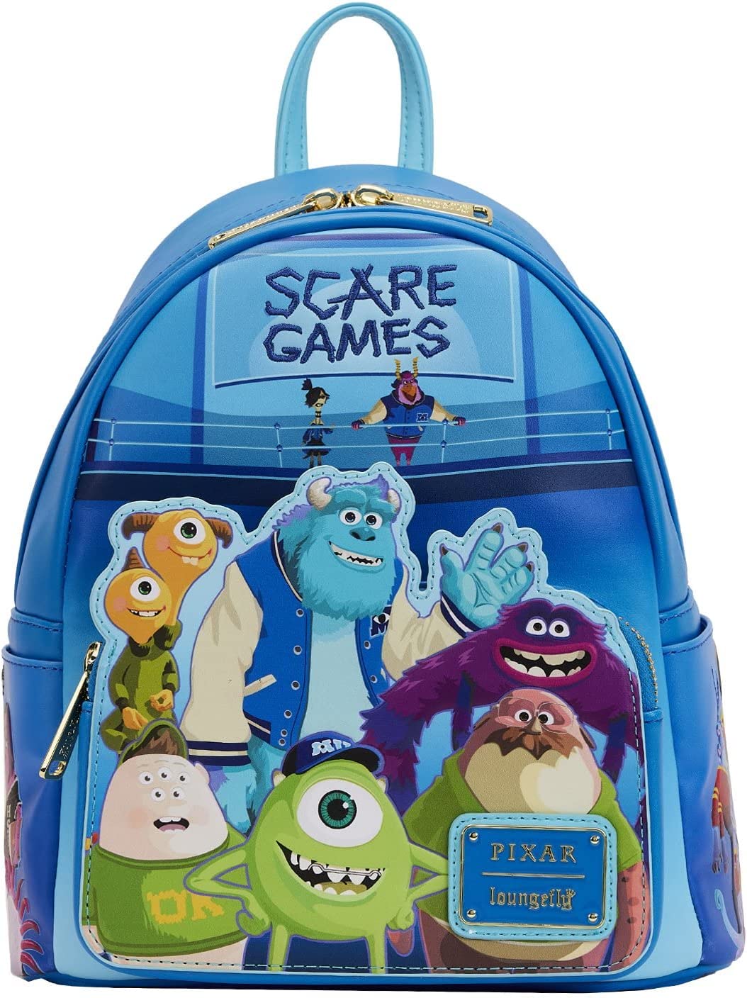 LOUNGEFLY Monster's University Scare Games Mini Backpack
