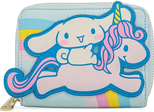 Loungefly Sanrio Hello Kitty Cinnamoroll Unicorn Zip Around Wallet