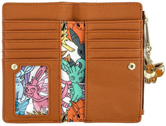 Loungefly Pokemon Eevee Evolutions Flap Wallet
