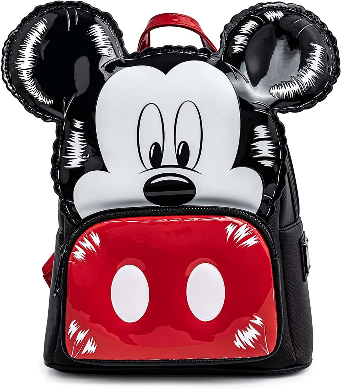 LOUNGEFLY Disney Mickey Mouse Balloon Womens Double Strap Shoulder Bag Purse