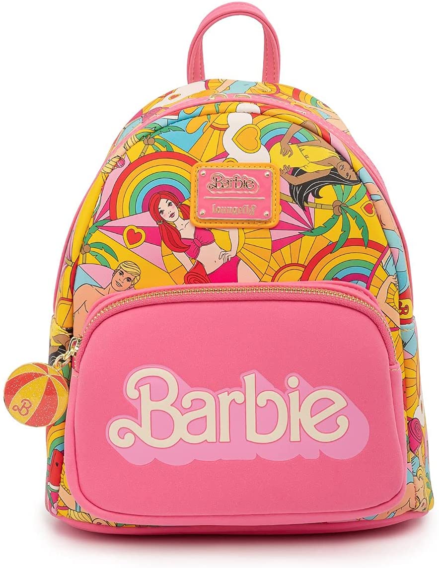 Loungefly Barbie Fun in the Sun Pink Mini Backpack