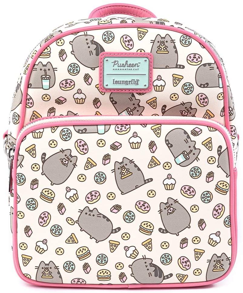 Loungefly Pusheen Snackies Allover Print Mini Backpack