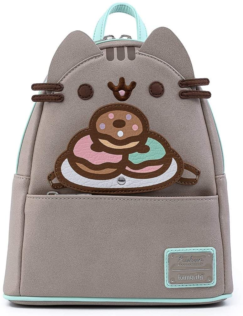 Loungefly Pusheen Donuts Womens Double Strap Shoulder Bag Purse