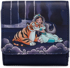 Loungefly Disney Aladdin Jasmine Castle Kisslock Wallet
