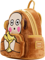 LOUNGEFLY Sanrio Monkichi Cosplay Womens Double Strap Shoulder Bag Purse