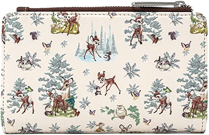 Loungefly Disney Bambi Scenes Faux Leather Wallet