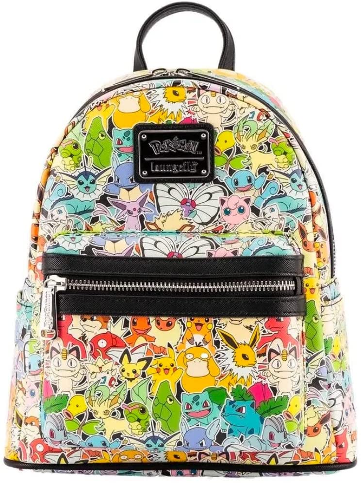 LOUNGEFLY Pokemon Ombre Womens Double Strap Shoulder Bag Purse