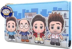 Funko LOUNGEFLY CORE Seinfeld CAST Art Wallet (LF Exclusive)