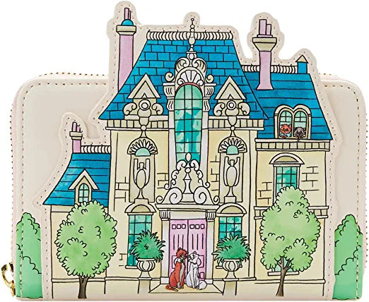 LONUGEFLY Disney The Aristocats Marie House Ziparound Wallet
