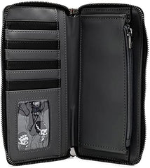 LOUNGEFLY Universal Monsters Chibi Line Ziparound Wallet