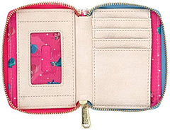 Loungefly Disney Sleeping Beauty Floral Fairy Zip Around Wallet