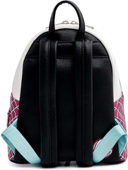 LOUNGEFLY Marvel Spider Gwen Cosplay Womens Double Strap Shoulder Bag Purse