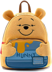 LOUNGEFLY Disney Winnie the Pooh Hunny Tummy Womens Double Strap Shoulder Bag Purse