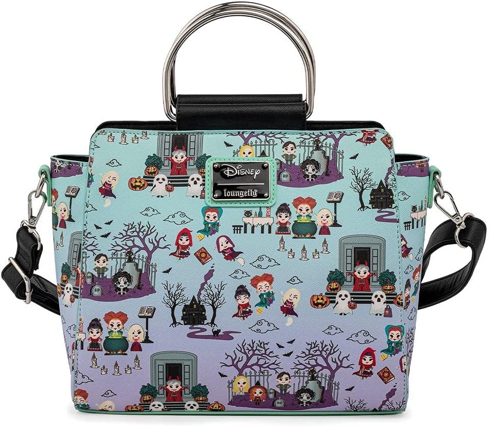 Loungefly Disney Hocus Pocus Scene AOP Crossbody Bag