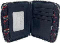 LOUNGEFLY Bride of Chucky Zip Around Wallet
