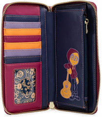 Loungefly Disney Coco Marigold Bridge Zip Around Wallet