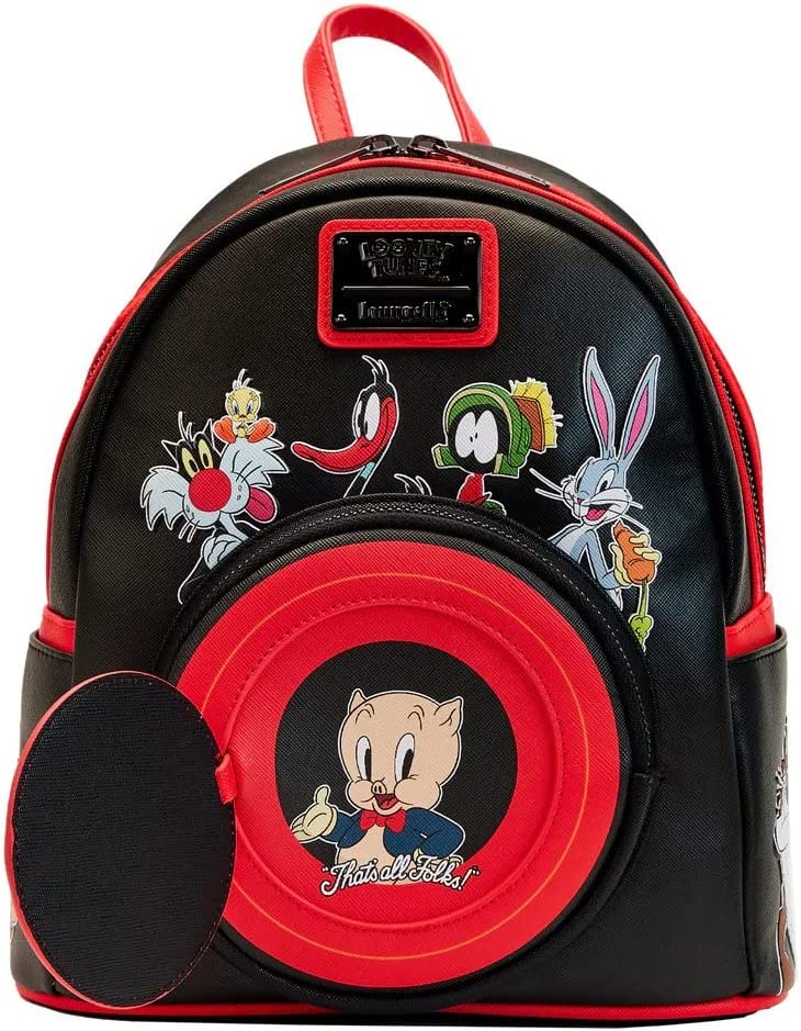 LOUNGEFLY Looney Tunes That’s All Folks Mini Backpack