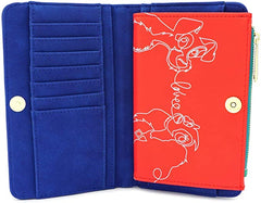 Loungefly Disney Lady and the Tramp Tony's Menu Bi-Fold Wallet